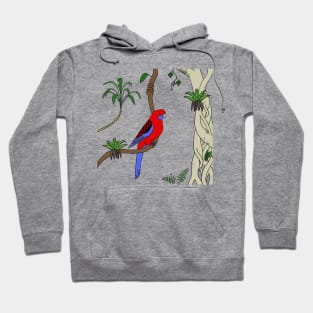 Crimson Rosella Hoodie